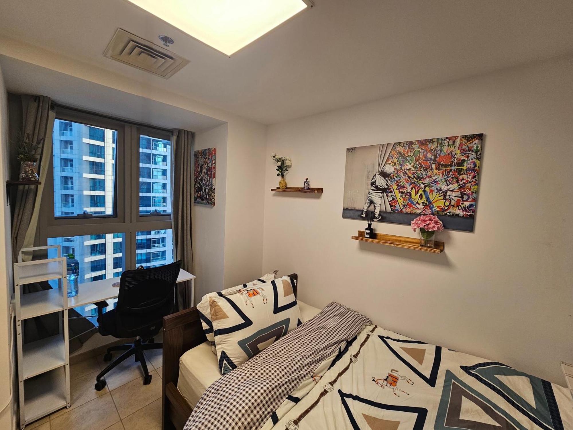 Super Host At Highest Residential Tower In The World, Private Rooms In A Shared Apartment Dubaj Szoba fotó