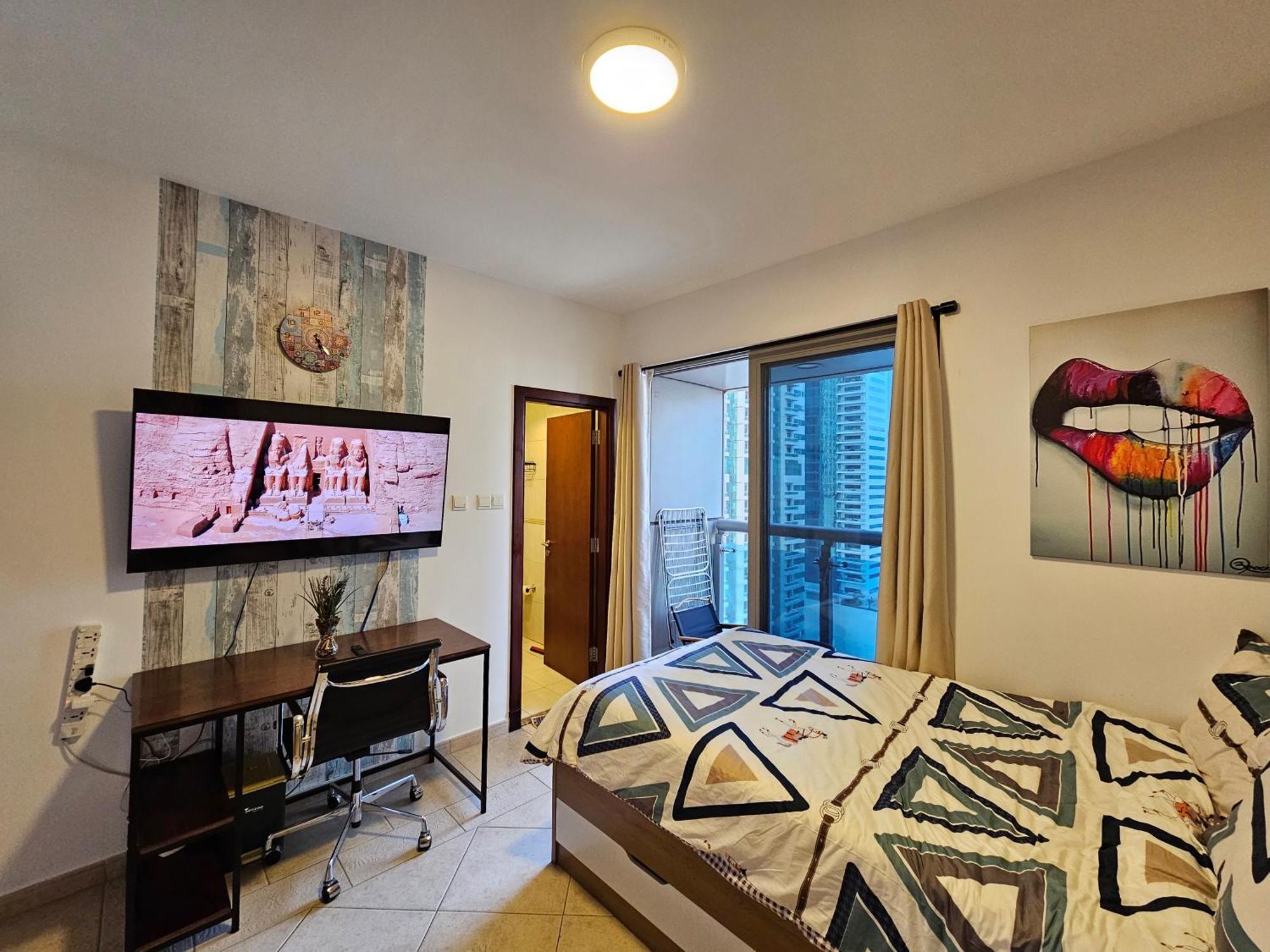 Super Host At Highest Residential Tower In The World, Private Rooms In A Shared Apartment Dubaj Szoba fotó